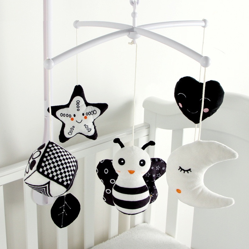 CONTRAST CRIB MUSICAL | Baby Box Musical Crib | Musik Box Bayi