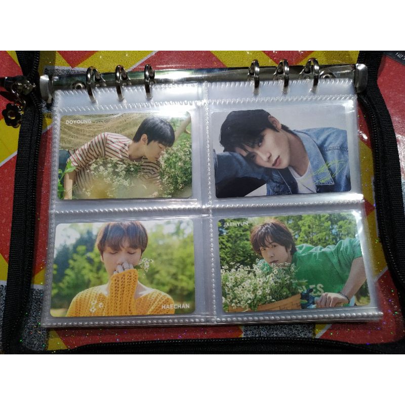 Photocard pc Jaehyun denim natrep japan, pc Jaehyun, doyoung, haechan nature republic