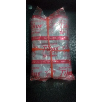 

Plastik bening tikus 1 kg