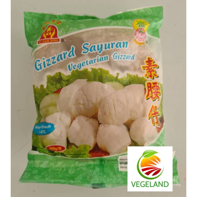 

Yi Dah Xing Gizzard Sayuran / Ginjal Vegetarian 300gr