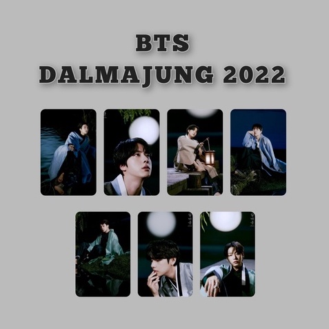 PC PHOTOCARD BTS DALMAJUNG 2022 UNOFF