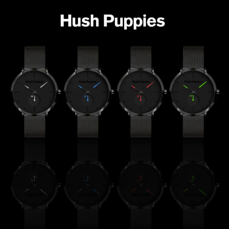 JAM TANGAN PRIA WANITA HUSH PUPPIES JAM TANGAN  RANTAI PASIR
