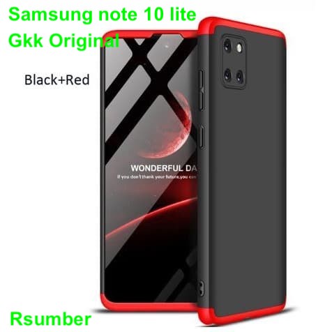 Samsung Note 10 Lite Hard Case Gkk Full Protection 360