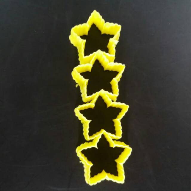 Cetakan Cutter Kue Kering Nastar Bentuk Bintang Bunga Tulip
