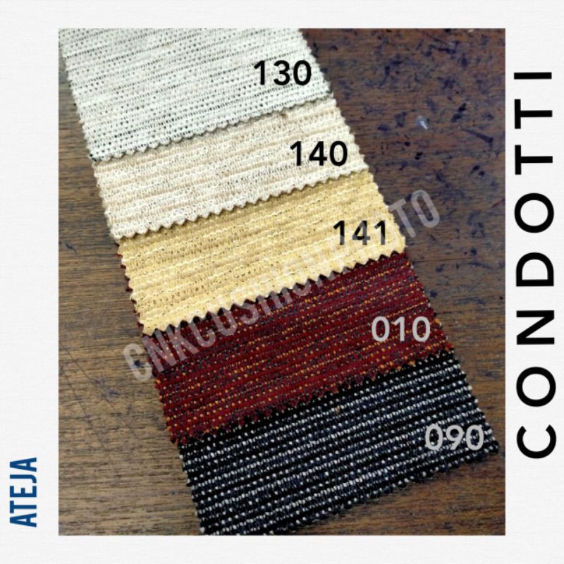 Kain Sofa Jok Ateja Fabric Interior Motif Minimalis Condotti Shopee Indonesia