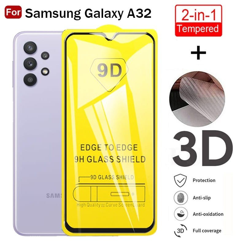 Tempered Glass Layar Samsung A32 / A52 / A72 Screen Guard Premium Pelindung Layar Depan SAMSUNG GALAXY A32