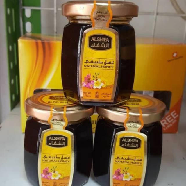 

Madu Arab Al Shifa 125gr ( Madu Murni Asli Arab Saudi )