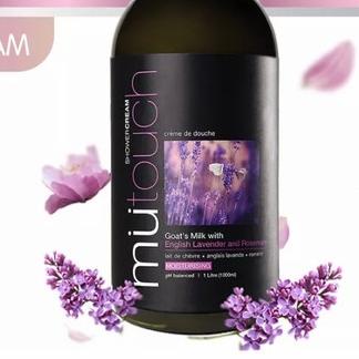 ✥ Mu Touch Goats Milk Shower Cream Pump 1000ml | MuTouch Sabun Mandi Goat's Milk Cair ✽