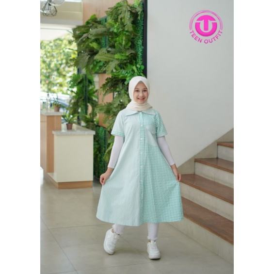 Gamis Nazla 2in1 By Teen Outfit 10-16T