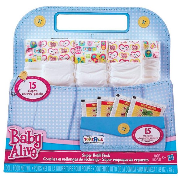 Baby Alive Super Refill Pack Diapers 
