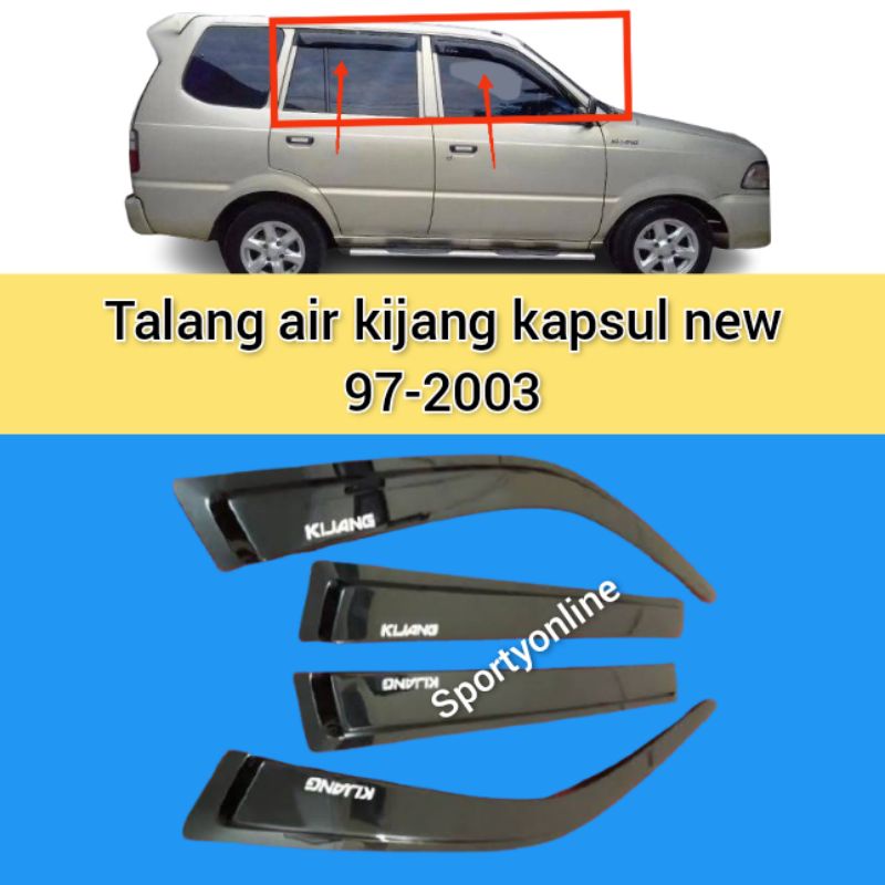 Talang air kijang kapsul 97-2003 slim