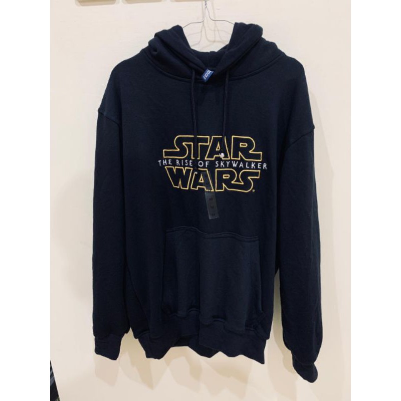 Hoodie H&M Star Wars Hitam Original