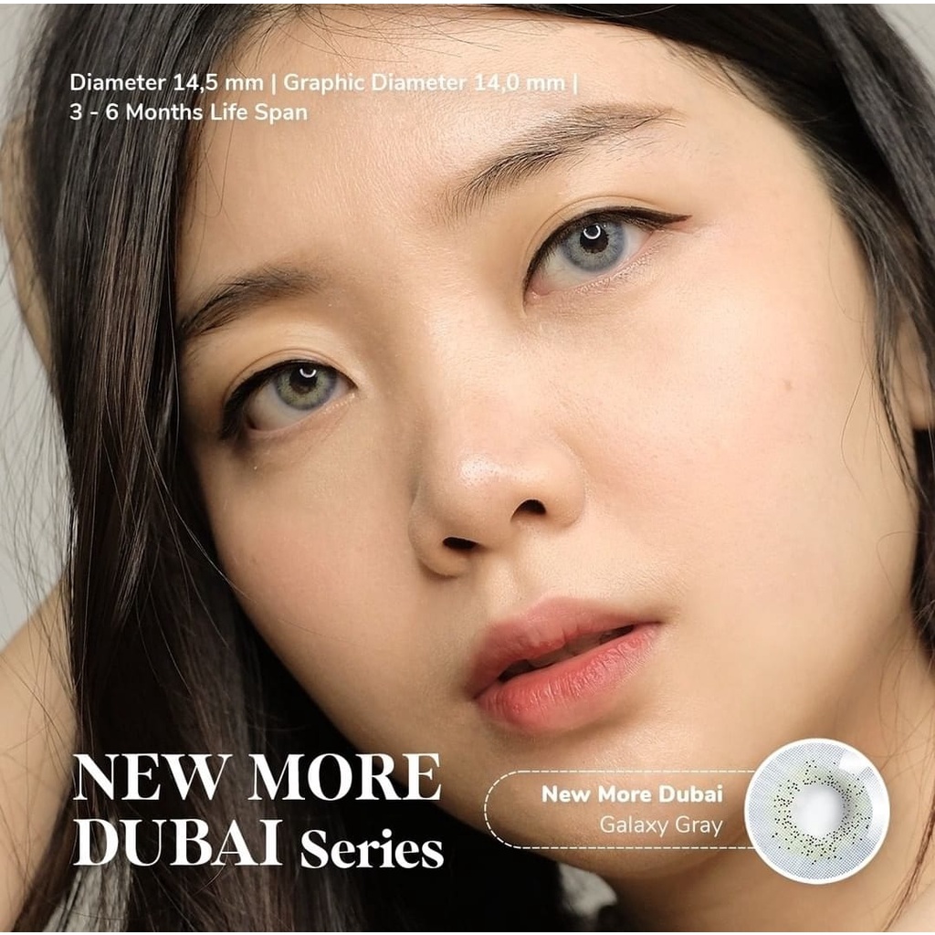 CTK SOFTLENS KOREA NEW MORE DUBAI - GALAXY GREY - MINUS