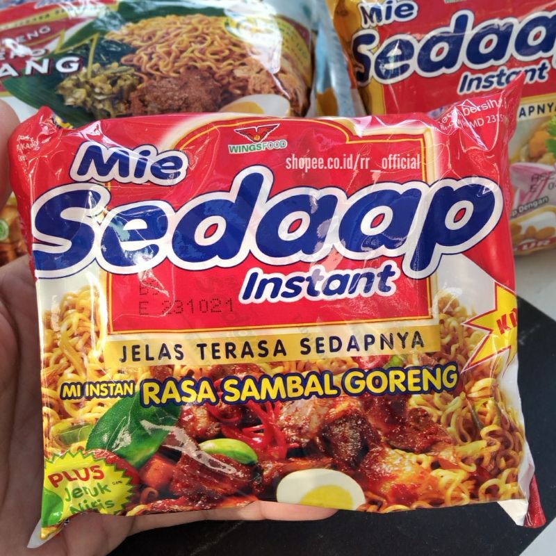 

Paket 5 Mi Instan Rasa Sambal Goreng Plus Jeruk Nipis Khas Sedaap