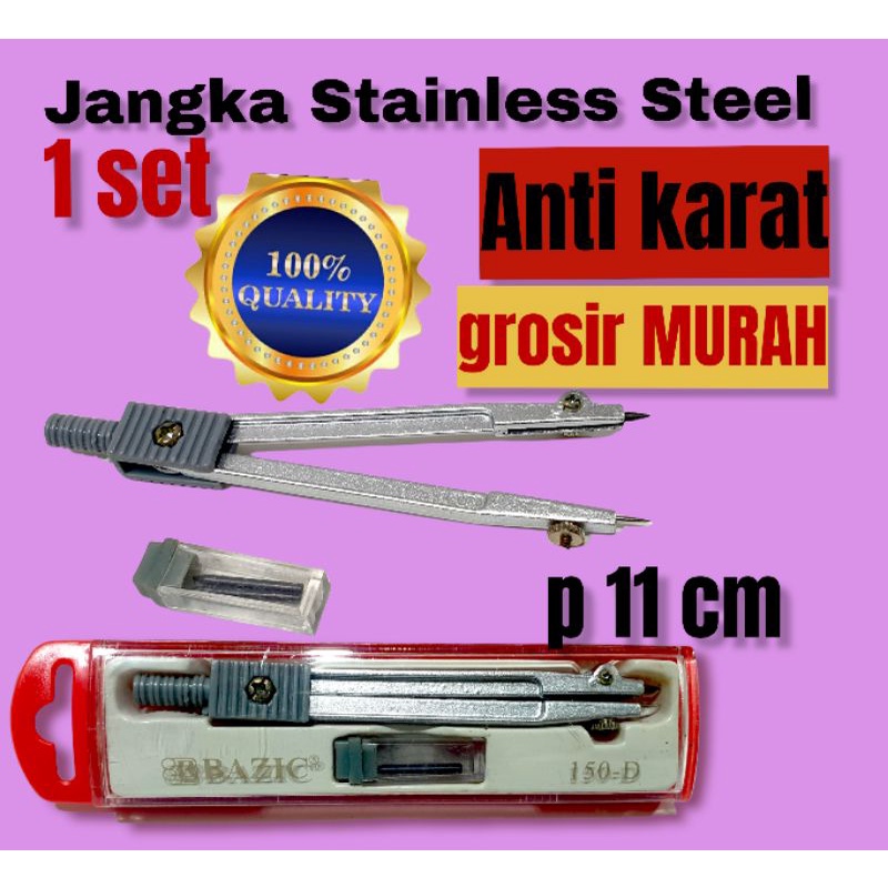 

Jangka stainless steel anti karat / Math Set / Jangka Set