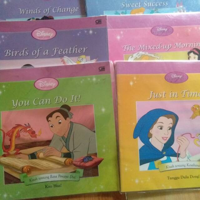 6 Buku Koleksi Cerita Disney Princess favorite