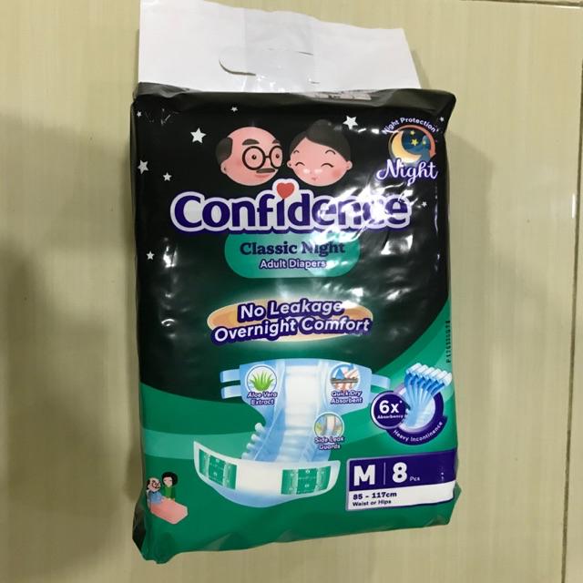 Popok perekat confidence classic night xL6s L7s M8s-M