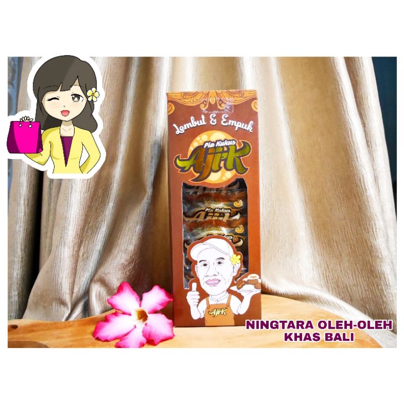 PIA KUKUS AJIK KRISNA OLEH-OLEH KHAS BALI (ORIGINAL &amp; BROWNIES RASA KEJU, COKLAT, KACANG HIJAU)