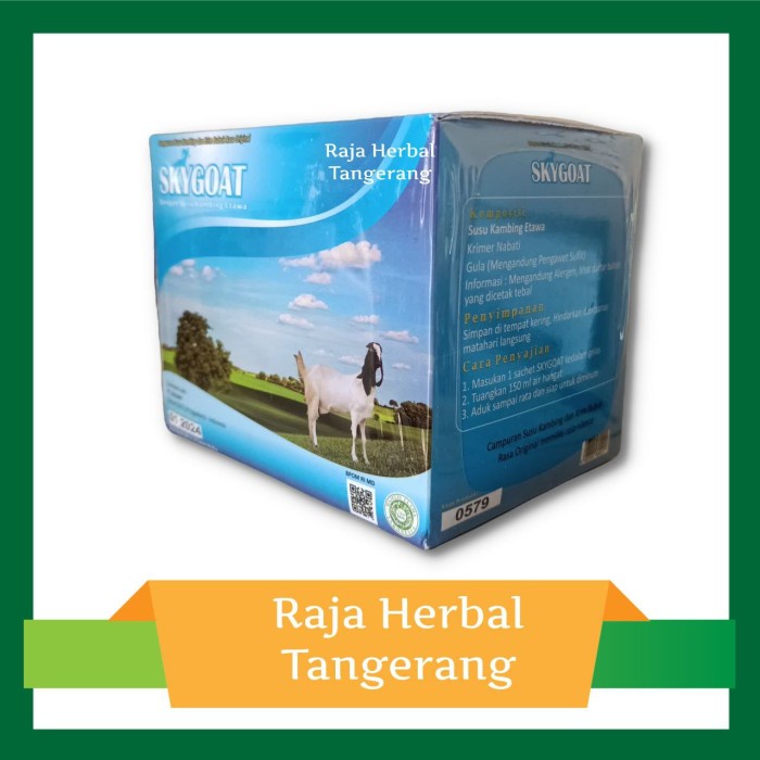 

Susu kambing skygoat sky goat obat osteoporosis 20gr x 10 sachet