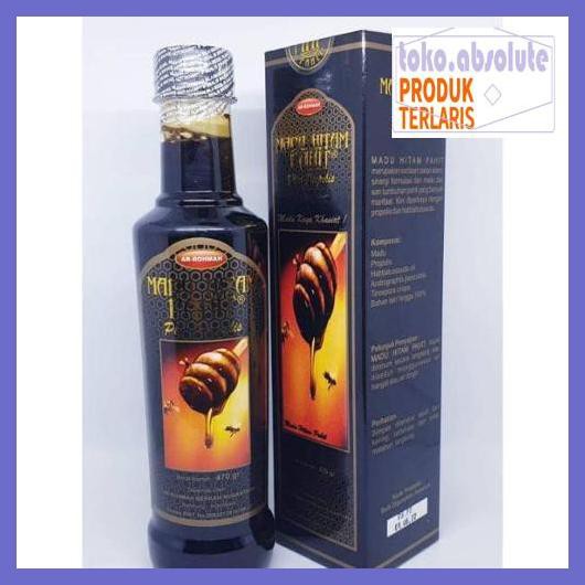 6E64S6- Madu Hitam Pahit Arrohmah | Ar Rohmah | Arrahmah | Ar Rahmah 460 Gr 76Rdy-