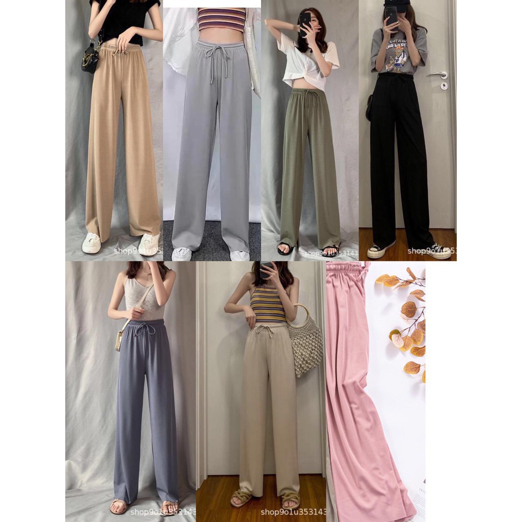 Korean Long Pants / Celana kulot Wanita SOFT