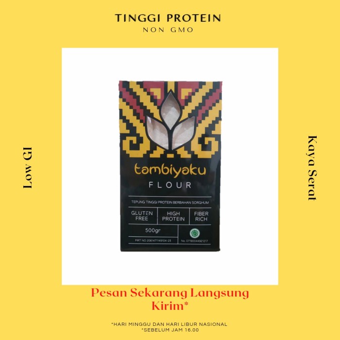 

NEW Tepung Shorgum 500 gr Tinggi Protein Rendah kalori Kaya Serat