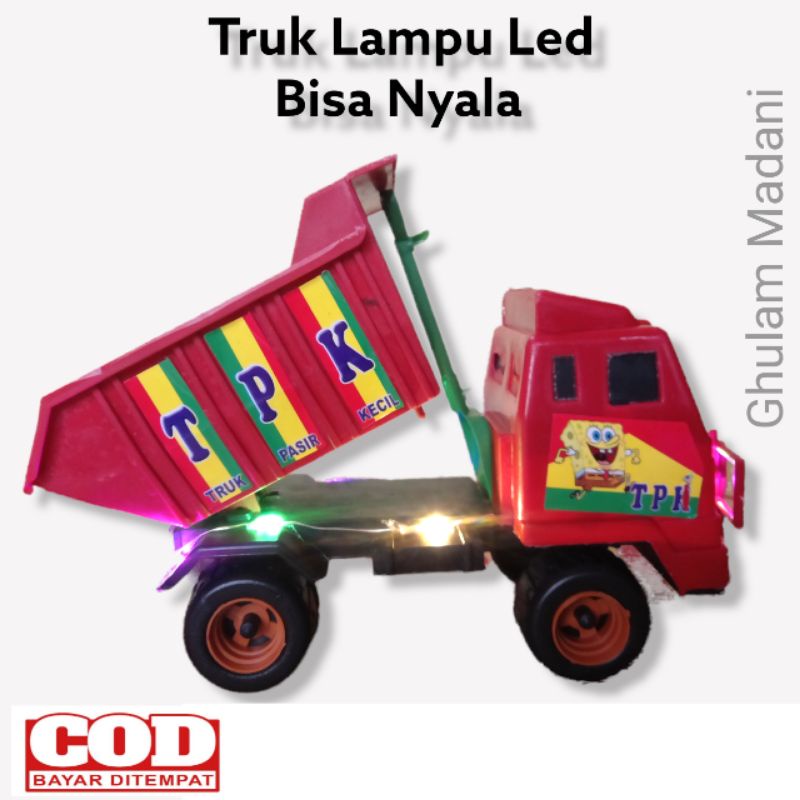 PROMO (COD) PROMO MAINAN MOBIL TRUK PASIR MURAH / MOBIL MOBILAN TRUK LAMPU LED / MAINAN TRUK PASIR