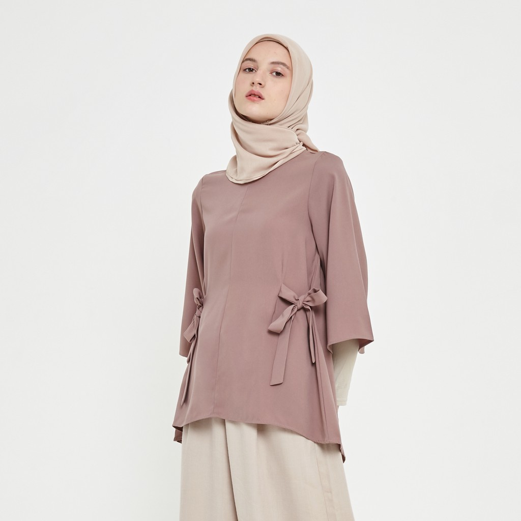 

MFMW "Imelda" Blouse Pink Lengan Panjang Wanita