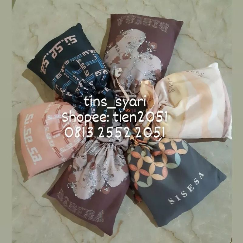 Sisesa mukena motif baru sale