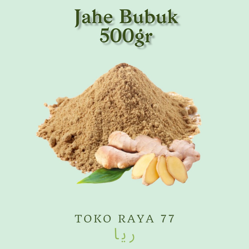 

Bubuk Jahe Organik Kemasan 500 Gram Murni Tanpa Campuran