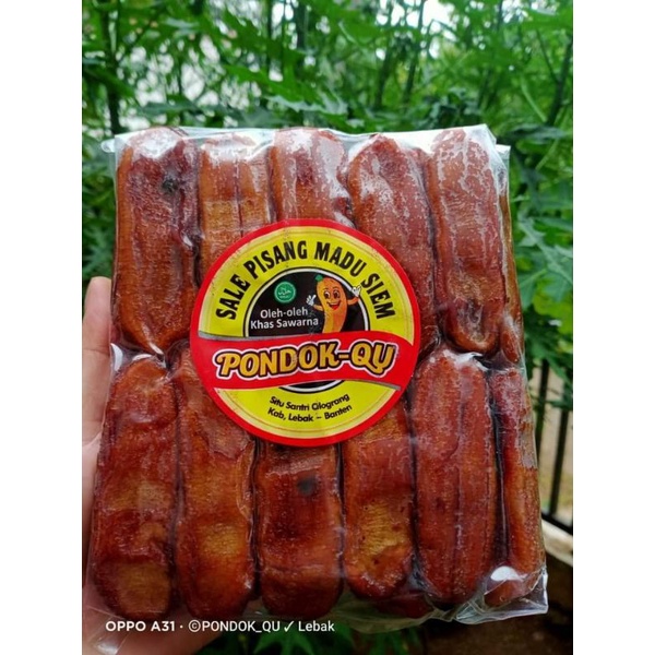 

500 gr sale pisang pondok qu sawarna
