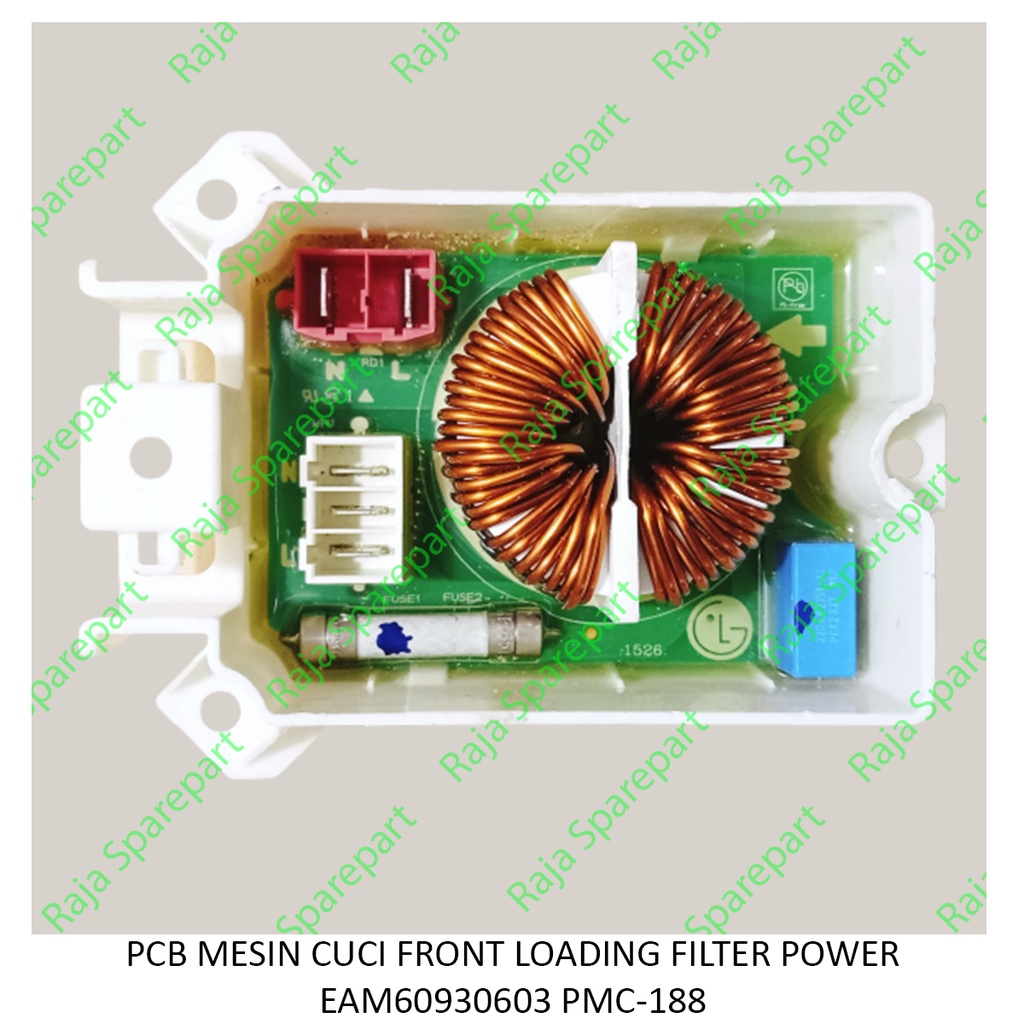 PCB MESIN CUCI FRONT LOADING FILTER POWER EAM60930603 PMC-188