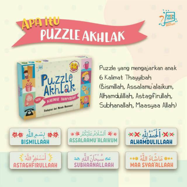 Flash Card Anak Flashcard Kartu Pintar Puzzle Akhlak Augmented Reality 4D Mainan Edukasi Edukatif