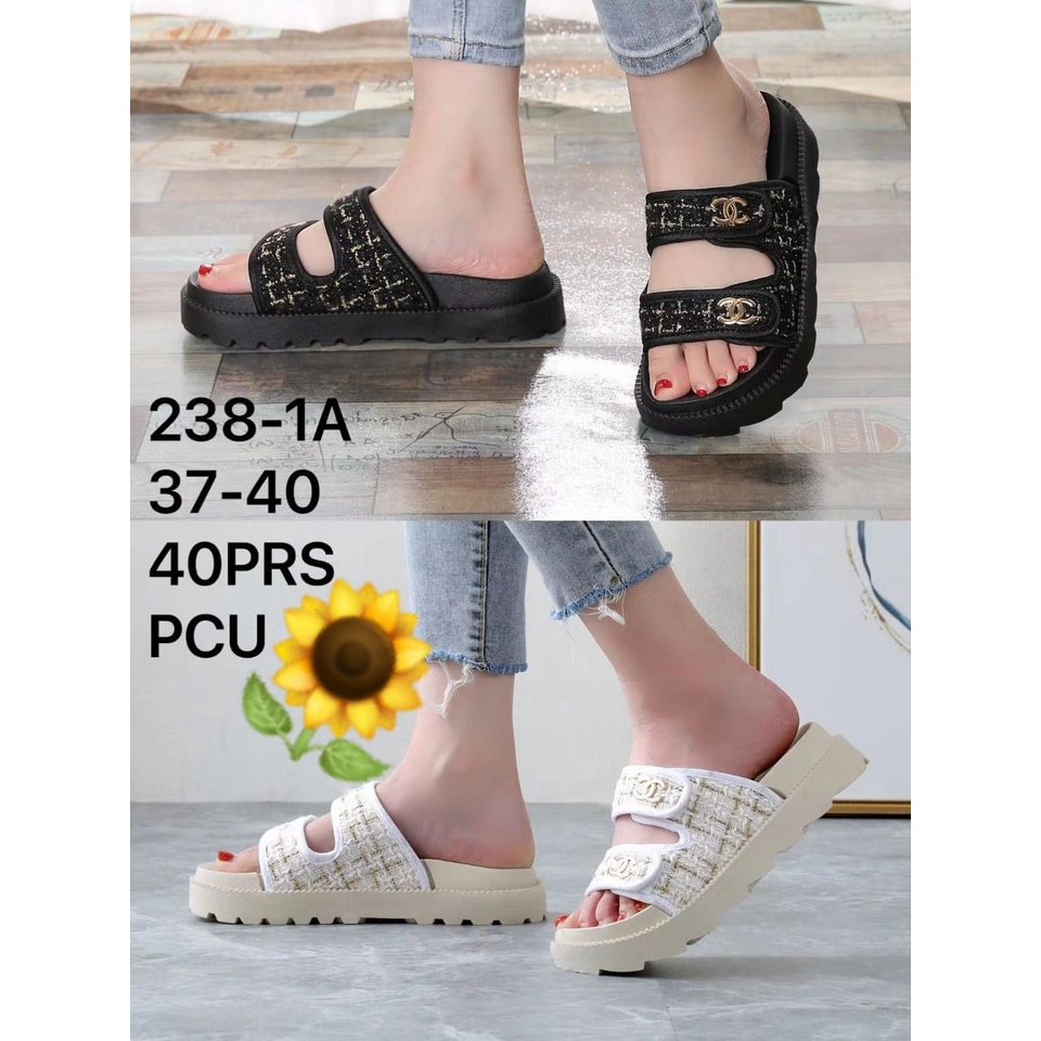 Sandal Karet Jelly Wedges Wanita import Model Terbaru Original Kekinian by AGUNG STYLE Balance 238-1A