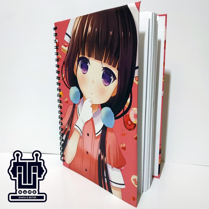 Skecth Book, Note Book / Buku Sketsa, Buku Catatan Anime Blend S Maika