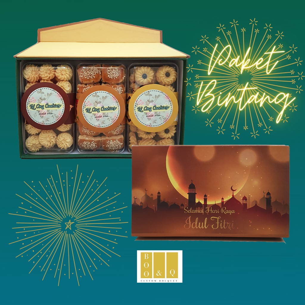 

Paket Lebaran Hampers Lebaran Parcel Lebaran Kue Kering Paket Bintang
