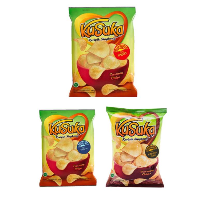 

KuSuka Keripik Singkong 180g