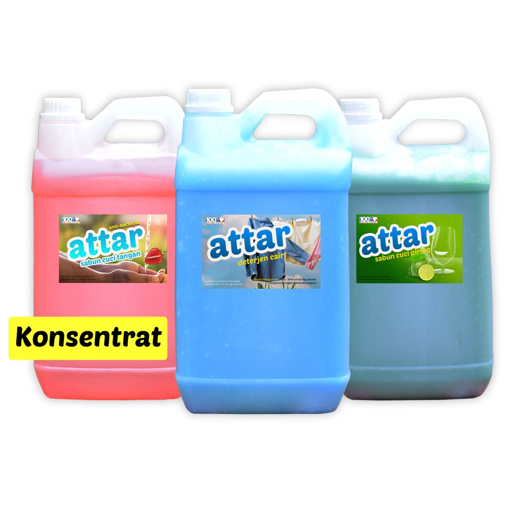 Konsentrat/Biang Deterjen - Sabun Cuci Piring - Sabun Cuci Tangan (Handsoap)