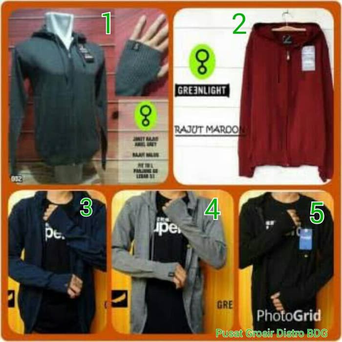 JAKET RAJUT / JAKET RAJUT ARIEL / JAKET GREENLIGHT