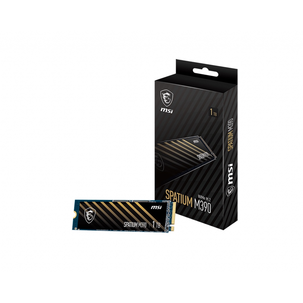 MSI SPATIUM M390 M.2 PCIe 3.0 NVMe 500GB SSD