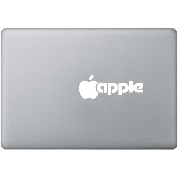 Apple Logo Macbook Decal 11" - 17"