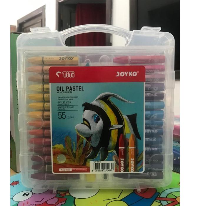 

Paling Disukai.. Krayon TiTi Joyko Isi 55 Warna Minyak Crayon Oil Pastel