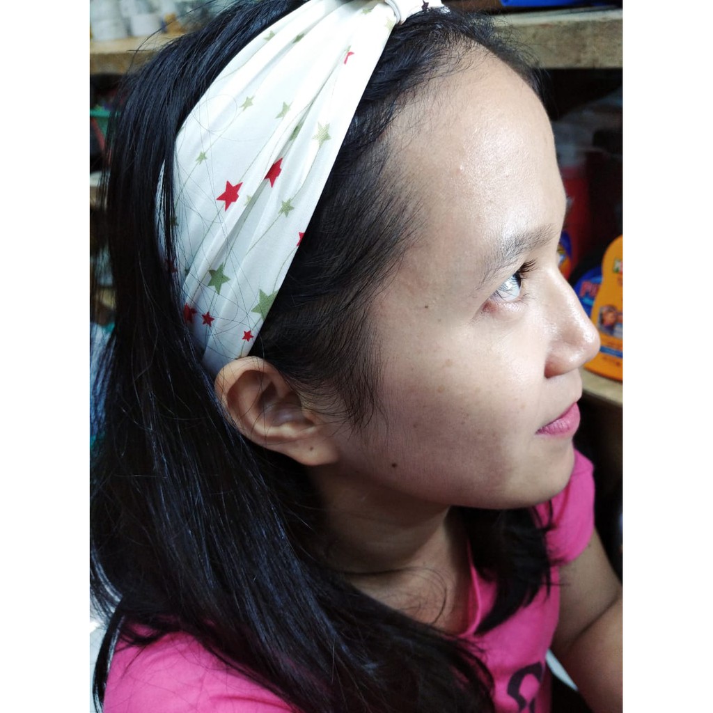 SATUAN KOREAN DESIGN HEADBAND/ BANDANA KOREA IMPOR/ BANDANA MURAH/BANDANA SIMPUL/BANDO MAKEUP