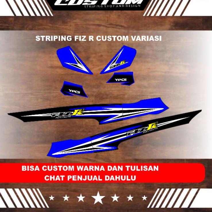 Harga TERMURAAH.. striping fiz r variasi terbaru - striping fiz r model 125z - striping fiz r limite