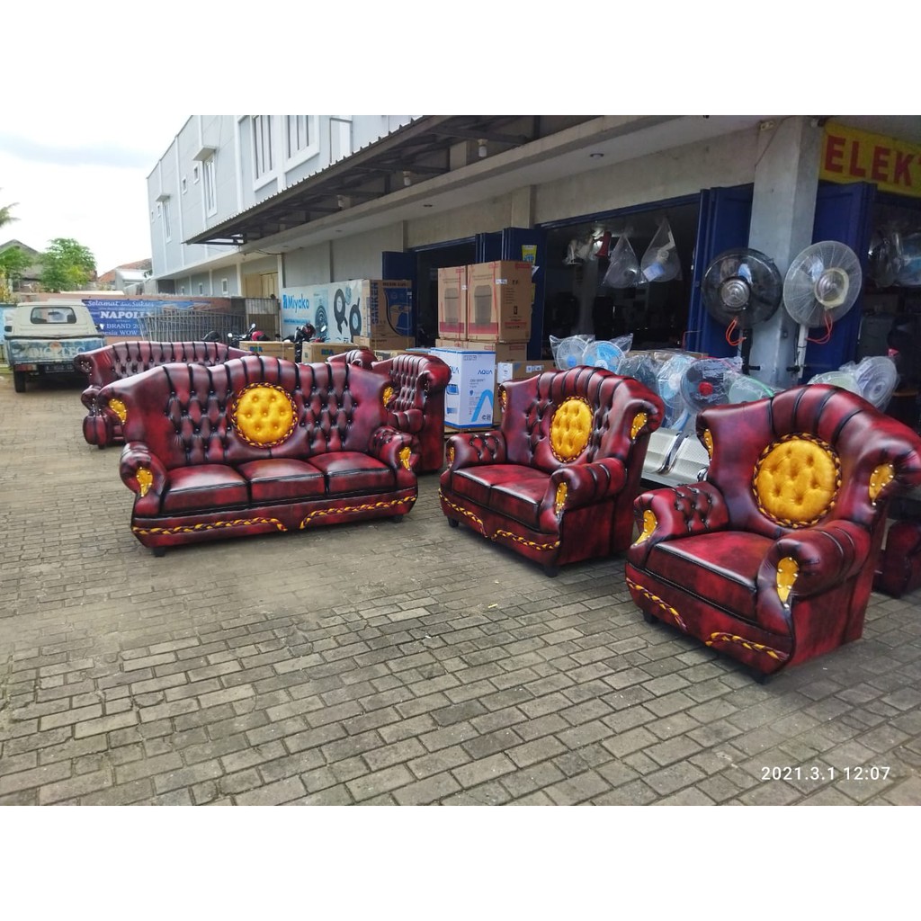 Sofa Jaguar Matahari Jumbo 321 Full Busa | Free Ongkir Serang Kota