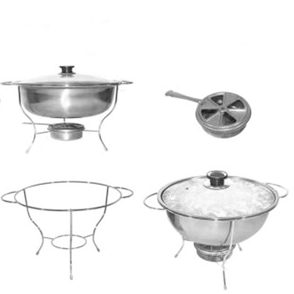 Warmer Stove Wadah Tempat makan Prasmanan - Stainless Steel