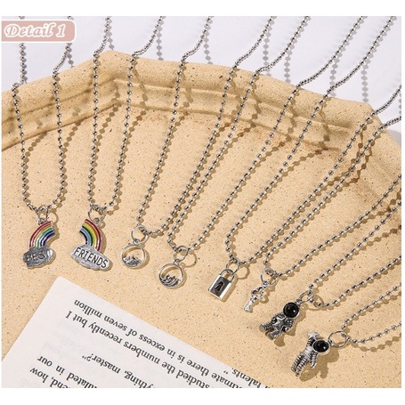 TSM88- kalung trand masa kini kalung persahabatan couple