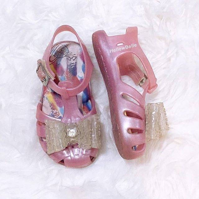 Mini Melissa Pink Vivienne Westwood Jelly Sandals