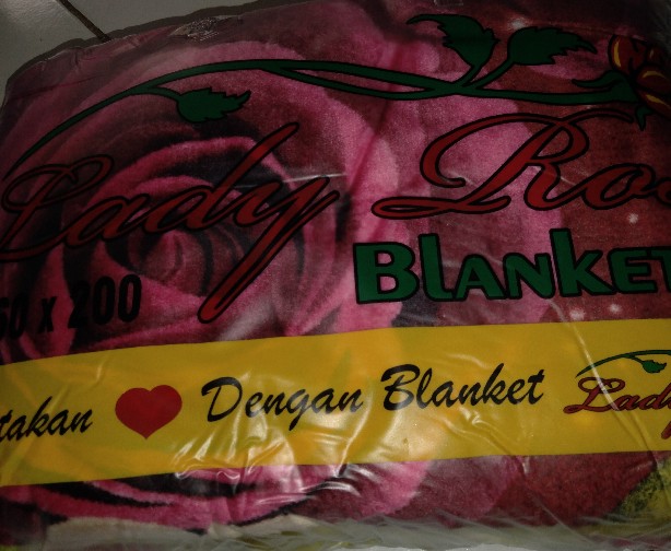 Selimut Bunga Manis Lady Rose Uk 160x200 Cm Motif Aurelia, Gemma, Sandra, Lena