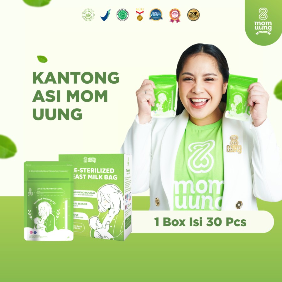 MOM UUNG BREAST MILK STORAGE BAG / KANTONG ASI MOM UUNG 100ML ISI 30 PCS